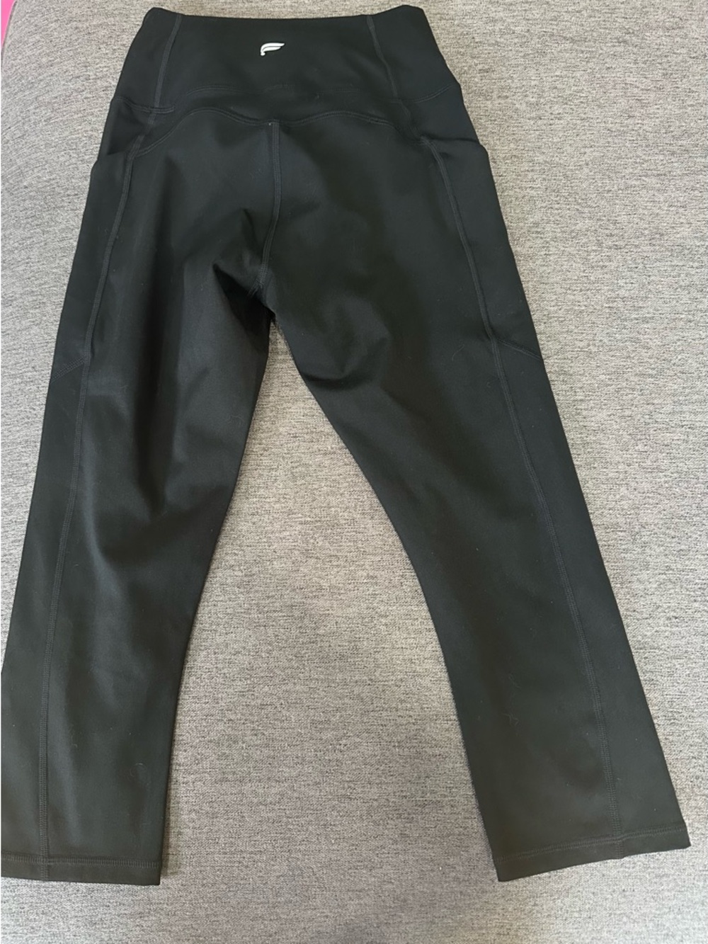 Fabletics PureLuxe Black High-Rise Performance Capri Leggings - Picture 3 of 7